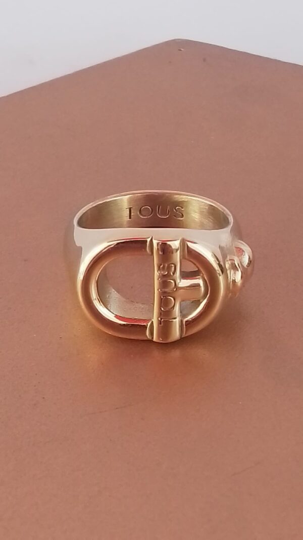 8ANILLO DORADO #8