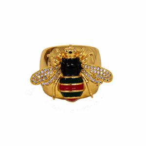 ANILLO DORADO ABEJA