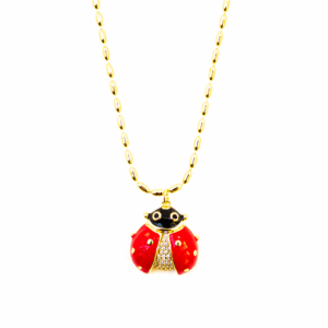 Collar Catarina roja