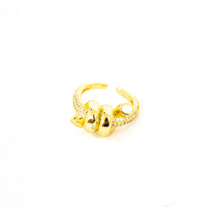 ANILLO DORADO NUDO