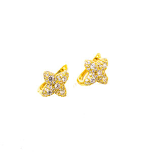 ARETES VAN CLEFF DORADOS